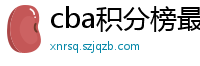 cba积分榜最新排名表